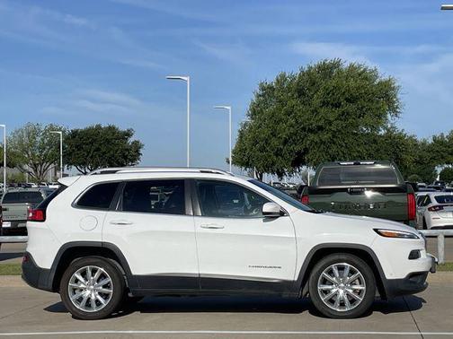 Bright White Clearcoat 2016 Jeep Cherokee Limited