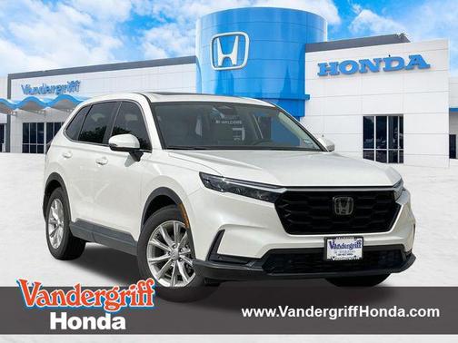Platinum White Pearl 2025 Honda CR-V EX-L 2WD