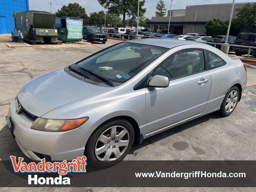 Alabaster Silver 2008 Honda Civic LX