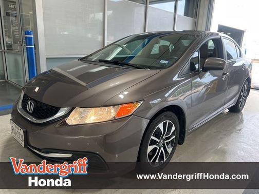 Brown 2014 Honda Civic EX