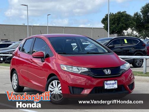 Milano Red 2015 Honda Fit LX