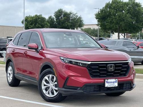 Radiant Red 2025 Honda CR-V LX 2WD