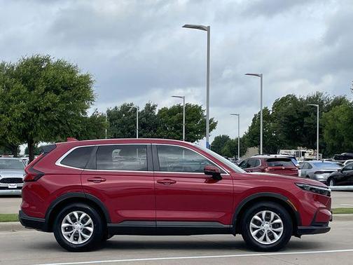 Radiant Red 2025 Honda CR-V LX 2WD
