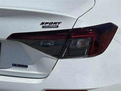 Platinum White Pearl 2026 Honda Civic Hybrid Sport Touring