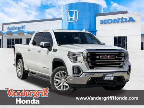 White Frost Tricoat 2021 GMC Sierra 1500 SLT