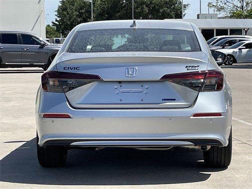 Solar Silver 2026 Honda Civic Hybrid Sport Touring