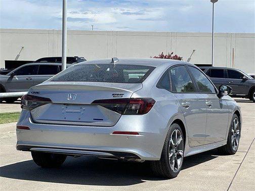 Solar Silver 2026 Honda Civic Hybrid Sport Touring