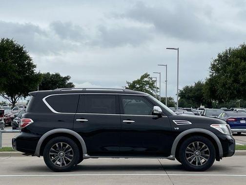 Super Black 2017 Nissan Armada Platinum