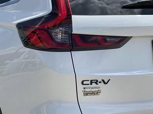 Platinum White Pearl 2025 Honda CR-V Hybrid Sport FWD