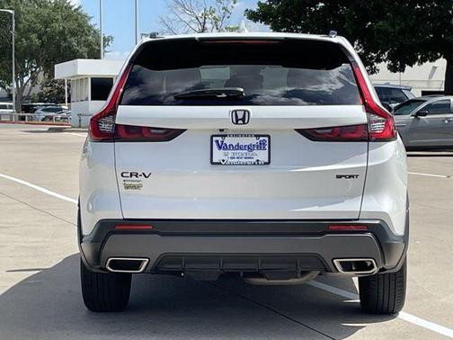 Platinum White Pearl 2025 Honda CR-V Hybrid Sport FWD