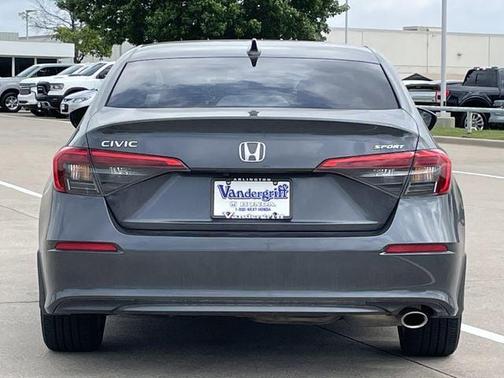 Gray 2024 Honda Civic Sport