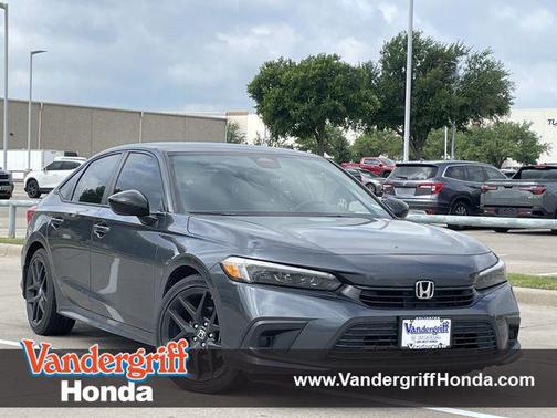 Gray 2024 Honda Civic Sport