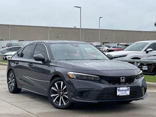 Purple 2024 Honda Civic EX-L