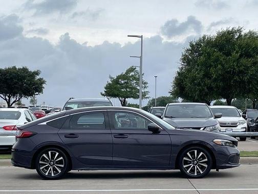 Purple 2024 Honda Civic EX-L