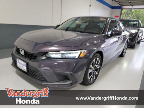 Purple 2024 Honda Civic EX-L