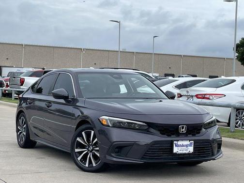 Purple 2024 Honda Civic EX-L
