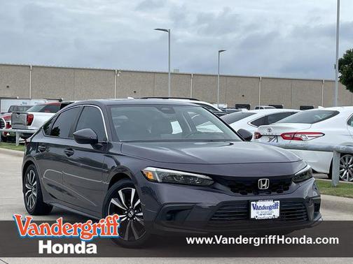 Purple 2024 Honda Civic EX-L