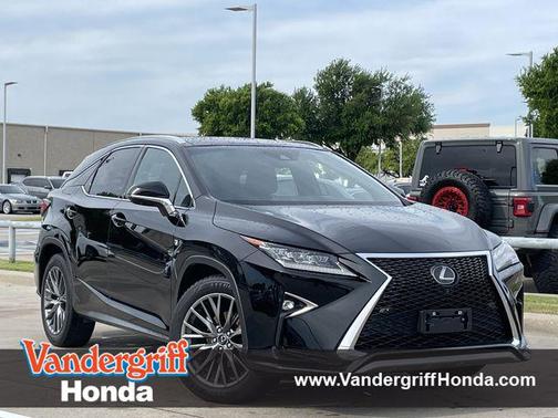 Obsidian 2018 Lexus RX 350 F Sport