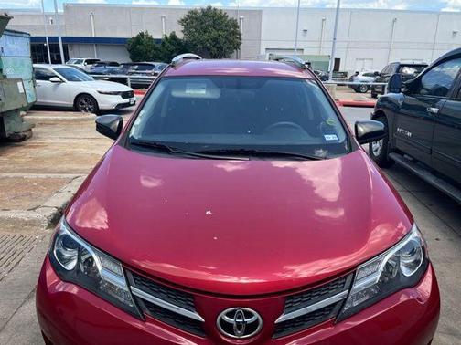 Red 2015 Toyota RAV4 LE