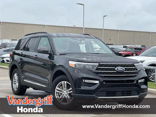 Agate Black Metallic 2022 Ford Explorer XLT