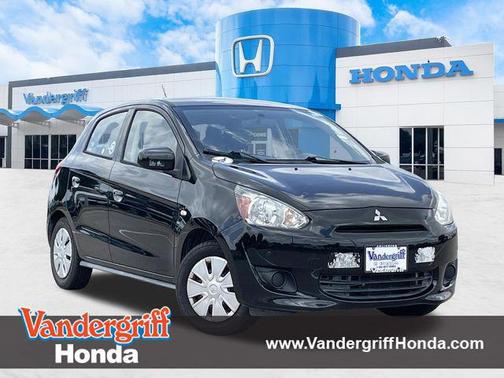 Mystic Black 2015 Mitsubishi Mirage DE