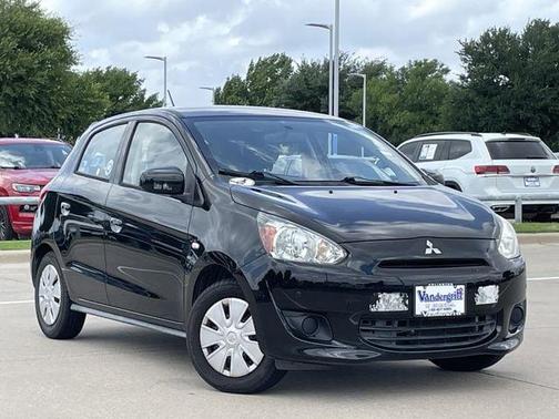 Mystic Black 2015 Mitsubishi Mirage DE