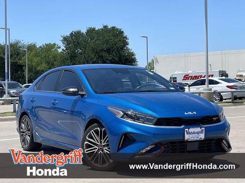 Sporty Blue 2024 Kia Forte GT