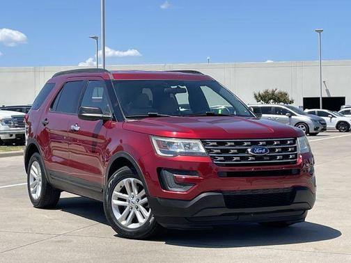 Ruby Red Tinted 2017 Ford Explorer Base