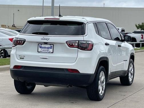 Bright White Clearcoat 2025 Jeep Compass Sport