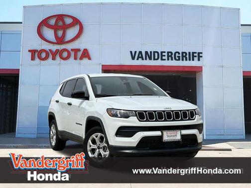 Bright White Clearcoat 2025 Jeep Compass Sport