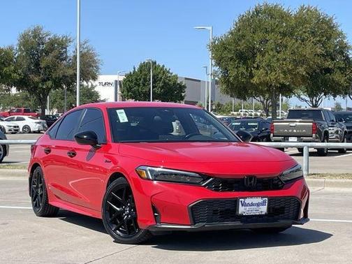 Rallye Red 2025 Honda Civic Sport