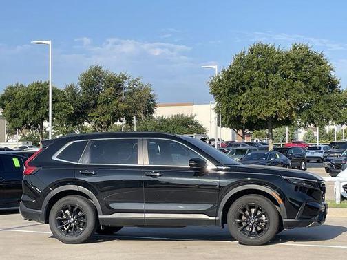 Crystal Black Pearl 2024 Honda CR-V Hybrid Sport