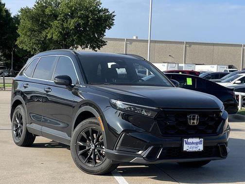 Crystal Black Pearl 2024 Honda CR-V Hybrid Sport