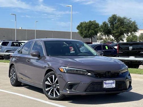 Smokey Mauve Pearl 2024 Honda Civic EX-L