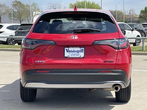 Milano Red 2025 Honda HR-V AWD Sport