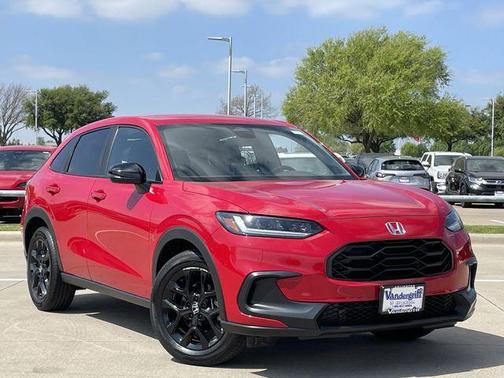 Milano Red 2025 Honda HR-V AWD Sport