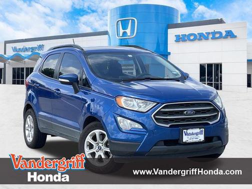Lightning Blue Metallic 2021 Ford EcoSport SE