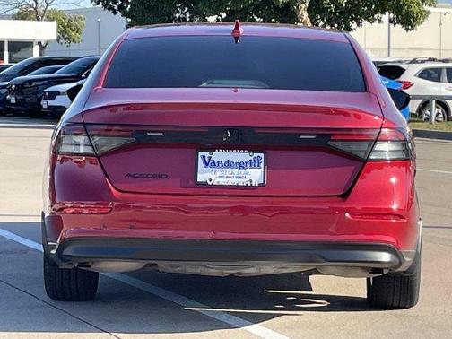 Radiant Red 2023 Honda Accord EX
