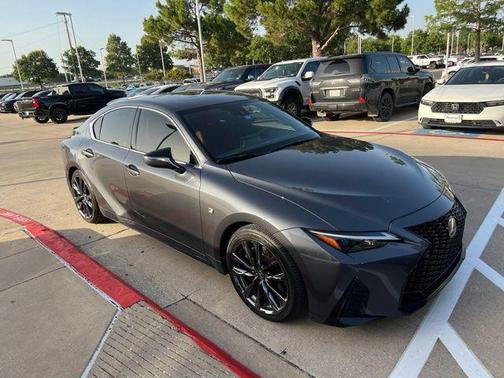 Gray 2024 Lexus IS 350 F Sport