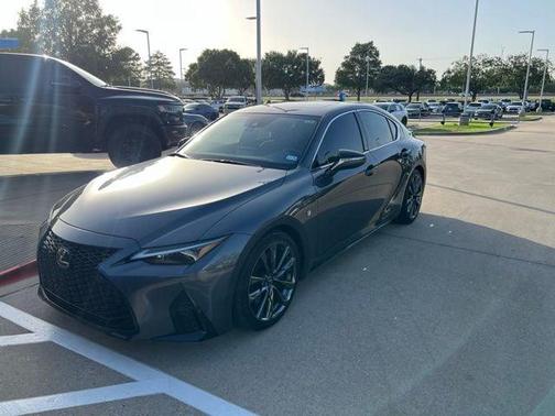 Gray 2024 Lexus IS 350 F Sport