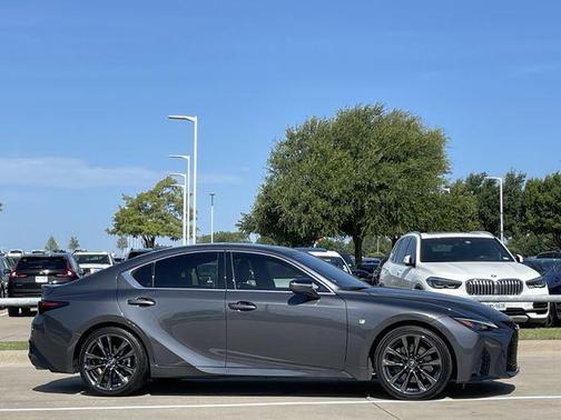 Gray 2024 Lexus IS 350 F Sport