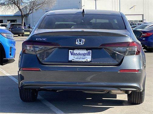 Meteorite Gray 2026 Honda Civic LX