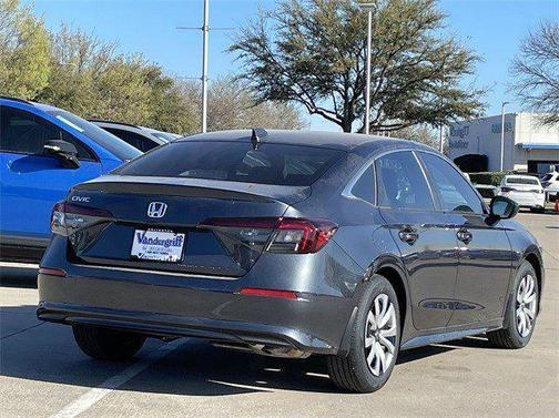 Meteorite Gray 2026 Honda Civic LX