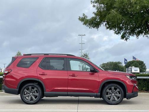 Radiant Red II 2025 Honda Pilot Sport