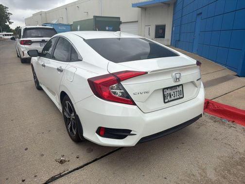 White 2016 Honda Civic Touring