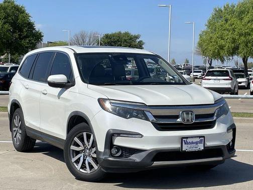 White Diamond Pearl 2019 Honda Pilot EX-L