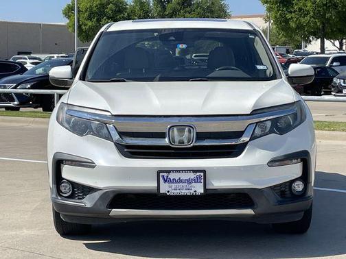 White Diamond Pearl 2019 Honda Pilot EX-L