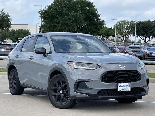 Urban Gray Pearl 2024 Honda HR-V AWD Sport
