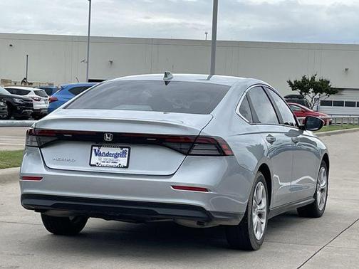 Solar Silver 2025 Honda Accord LX 1.5T