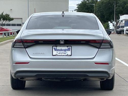 Solar Silver 2025 Honda Accord LX 1.5T